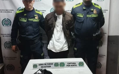 Un hombre fue capturado en la comuna Popular con arma de fuego y hurto agravado y calificado