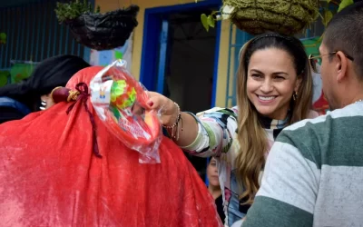 En el municipio de El Santuario ya inició la navidad en comunidad