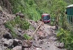 Derrumbe en zona rural de Ituango